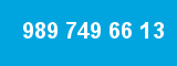 989 749 66 13